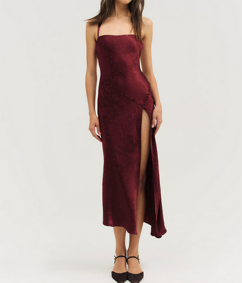 Womens Carla Jacquard Midi Dress Womens Carla Jacquard Midi Dress