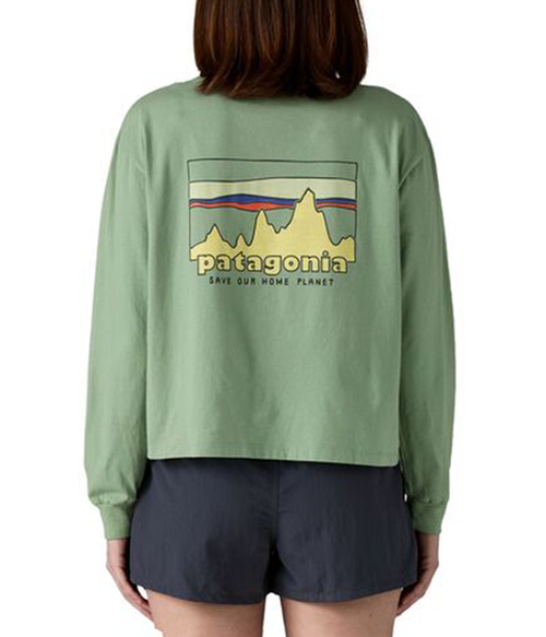 Womens L/S '73 Skyline Easy Cut Organic T-Shirt