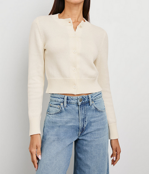 Womens Norah Top in Ivory