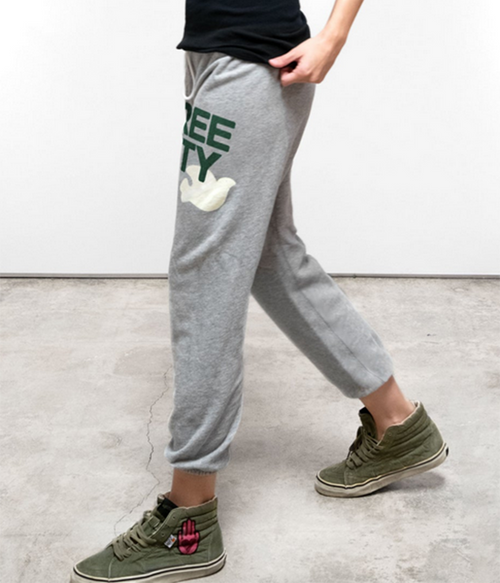 Womens Large Heather Sweatpant
