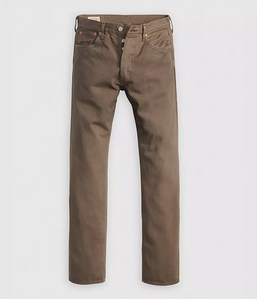 Mens 501 Levis Original in Muddy Roots Gd Ltwt