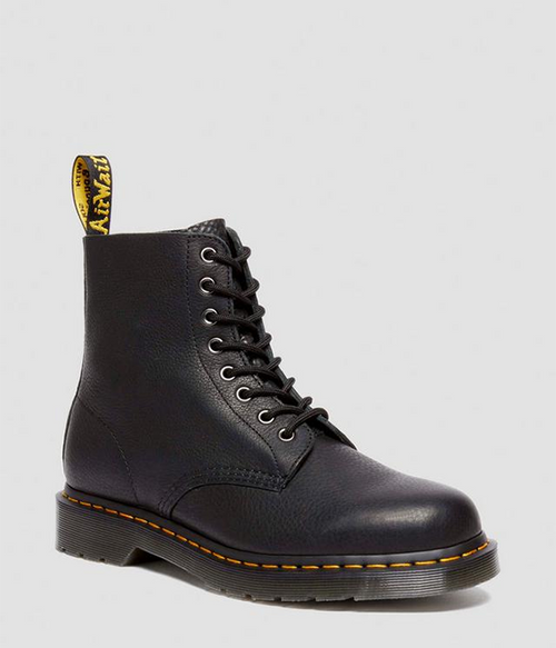 Mens 1460 Ambassador Leather Lace Up Boots in Black