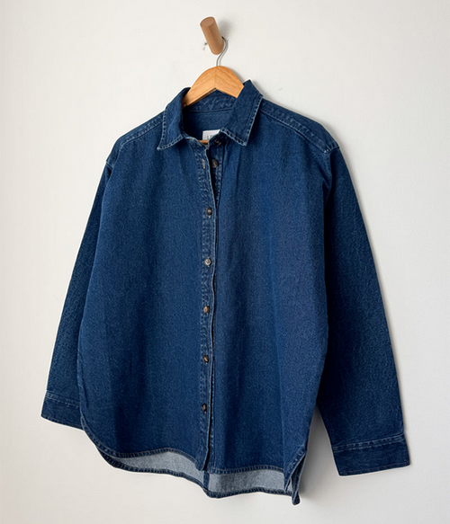 Womens Owen Heavy Denim Shirt