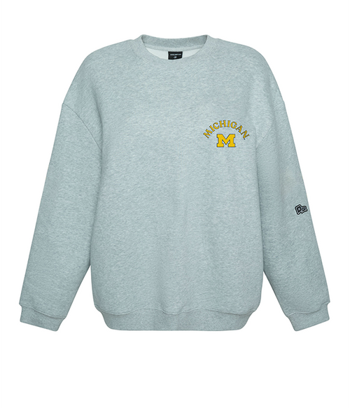 Womens Michigan Oversized Crewneck