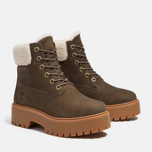 Womens Stone Street Mid Warm Lined Waterproof Boot