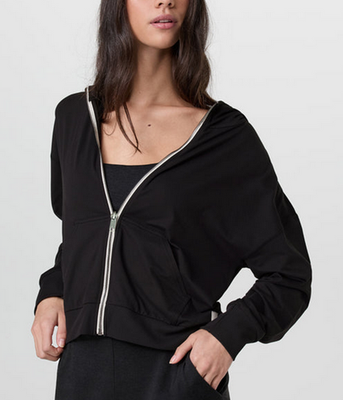 Womens Halo Modern Full Zip Hoodie