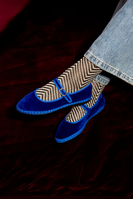 Womens OE Mary Jane Shoe in Azul