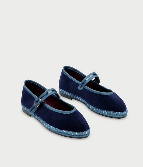 Womens Pierre Shoe in Blue