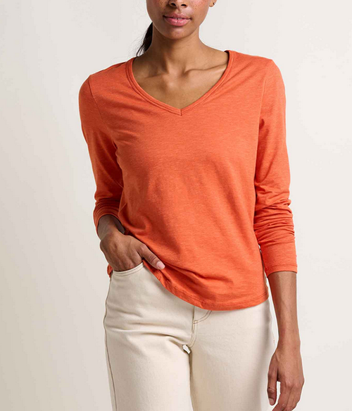 Womens Marley LS V Tee