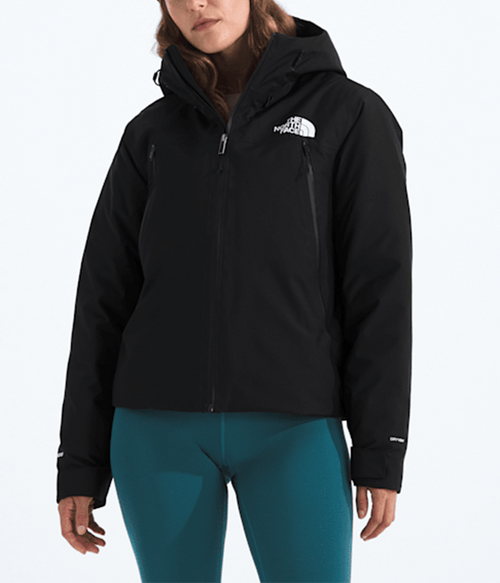 Womens TNF Range Down Hooded Jacket