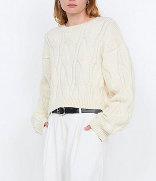 Womens Whitney Cable Jumper