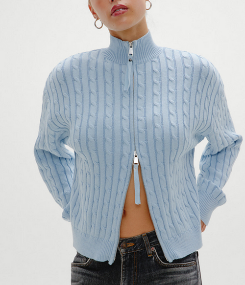 Womens Bea Cable Knit Sweater