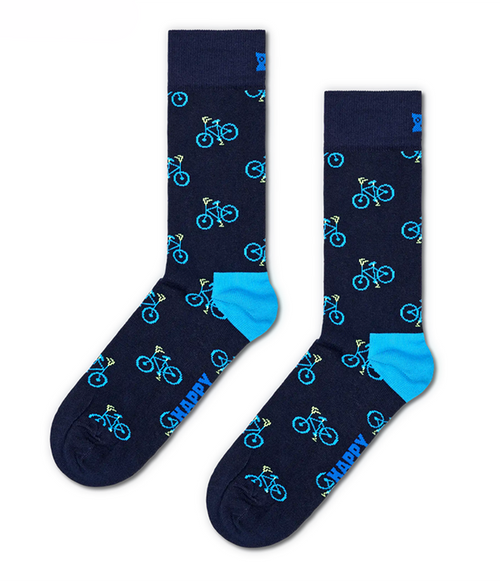 Mens Bike Sock in Navy Mens Bike Sock in Navy
