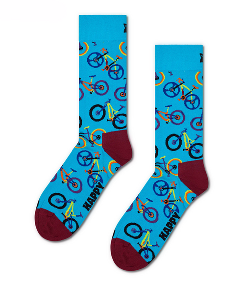 Mens Mountain Bike Sock in Blue Mens Mountain Bike Sock in Blue