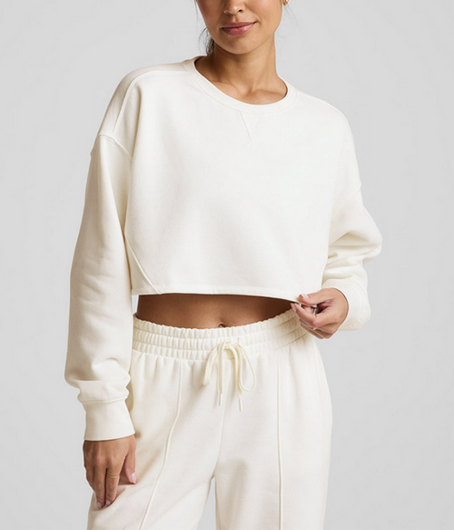 Womens Luxefleece Boxy Pullover