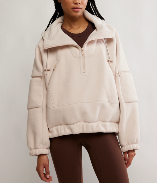 Womens Wild and Free Fleece Pull