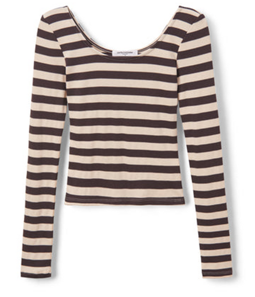 Womens Anya Luxe  Rib Long Sleeve