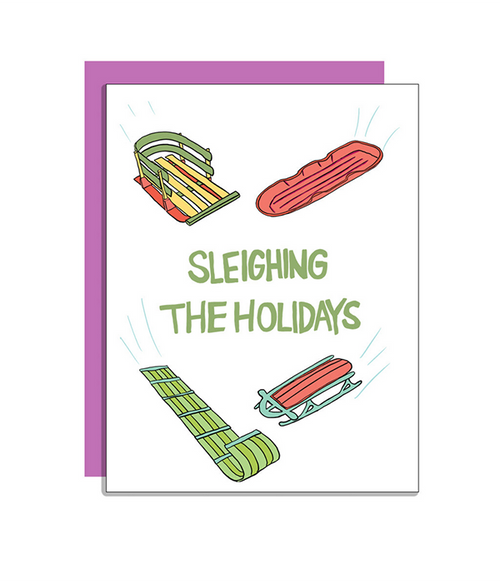 Sleighing Card
