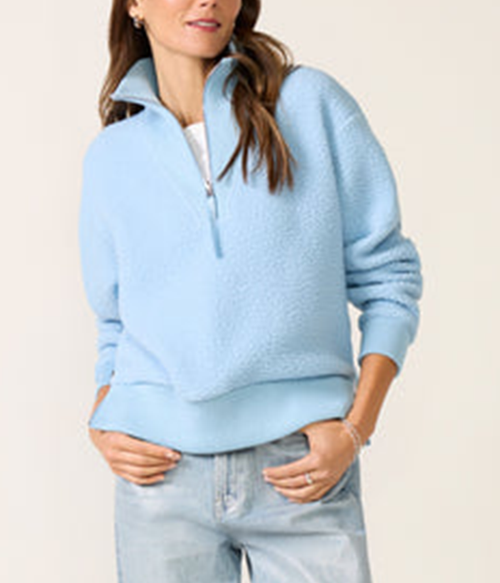 Womens Jaylin Half Zip Fleece