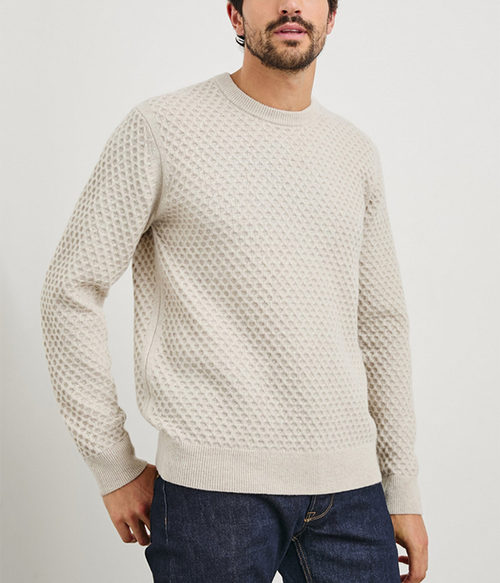 Mens Carrick in Oatmeal Heather - Oatmeal Heather - S