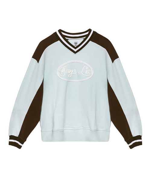 Womens Lasso&#x27;d Up Hayley V-Neck in Ice Multi - Ice Multi - S/M