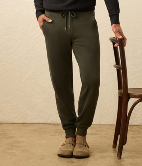 Mens High Standard Fleece Sweatpant - Fall Evergreen - S