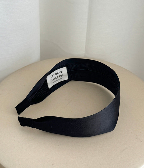 Womens Olivia Headband - Ebony - One Size
