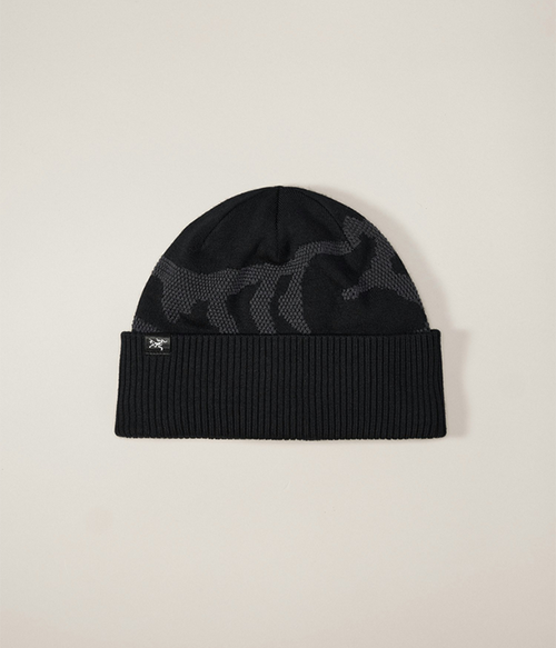 Grotto Rib Toque - Black / Graphite - One Size