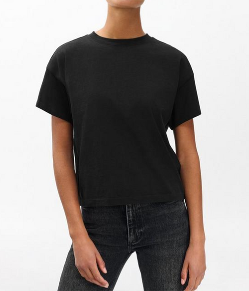 Womens Kelly Boxy Jersey Tee