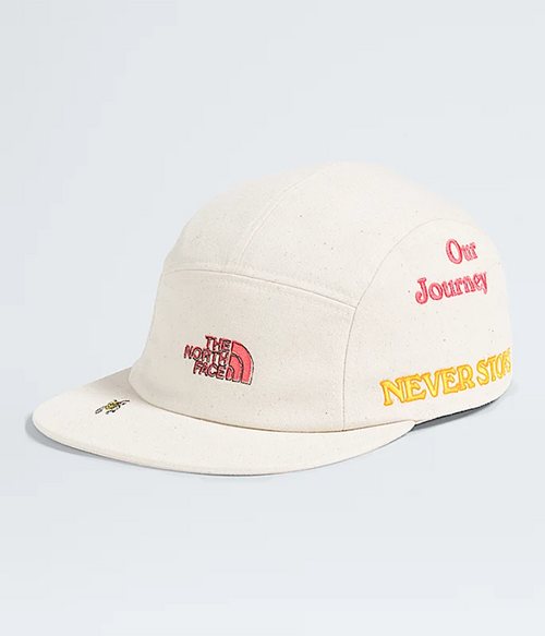 Norm Camp Hat - R44_White Dune/Raw Undyed/Graphics - One Size
