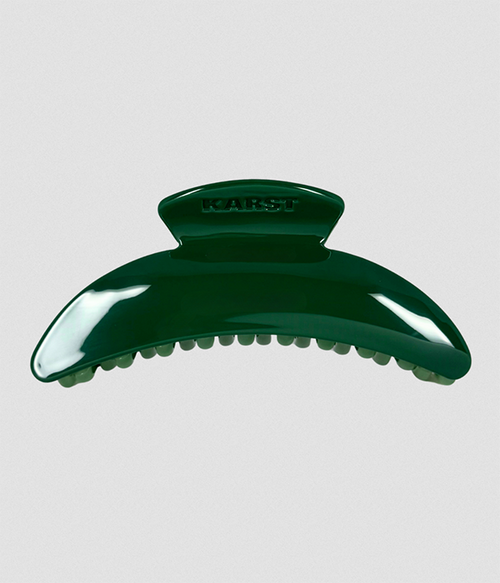 Slim Hair Claw Clip — Evergreen - Evergreen - One Size