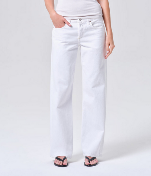 Womens Low Rise Loose in Marshmallow - Marshmallow - 27