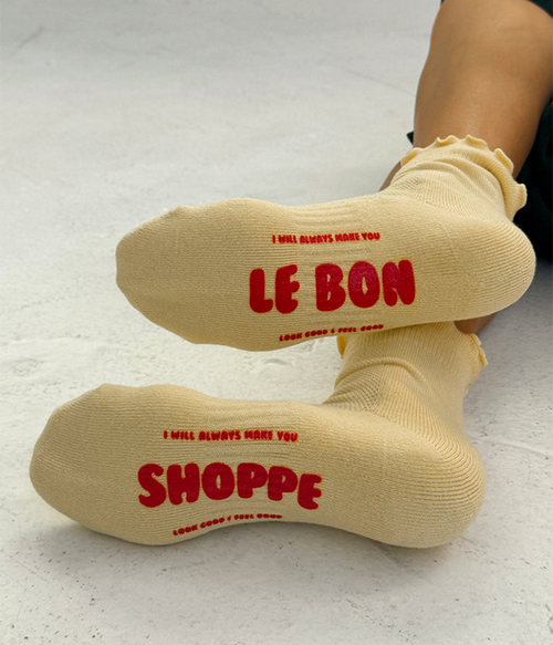 Womens Ruffled Hugger Crew Socks