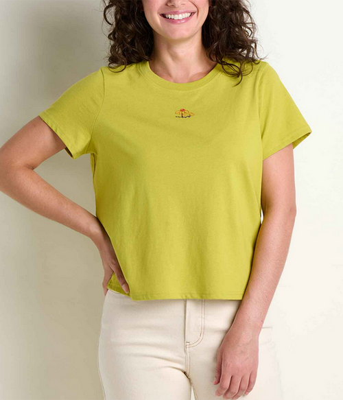 Womens Re-Form Embroidered Crew S26