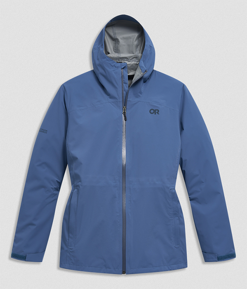 Womens Stratoburst Stretch Rain Jacket-Plus