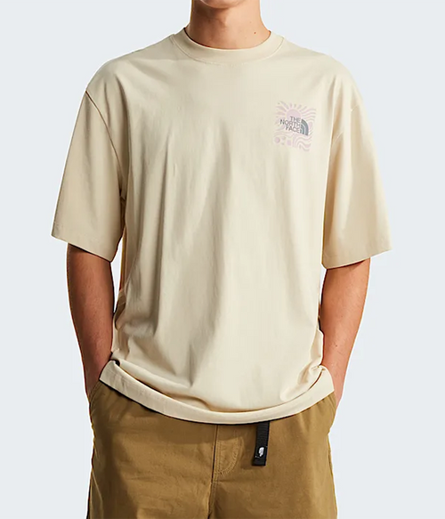 Mens Sun Oversize Short-Sleeve Tee—Graphic