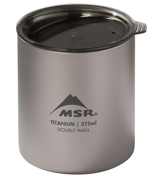 Titan Double Wall Mug - Titanium