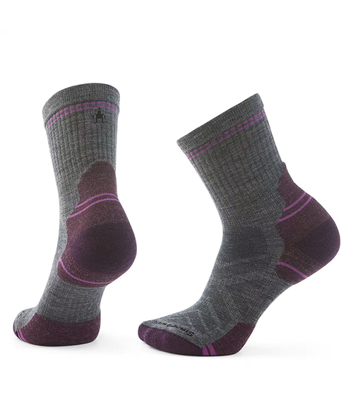 Womens Hike Targeted Cushion Mid Crew Socks