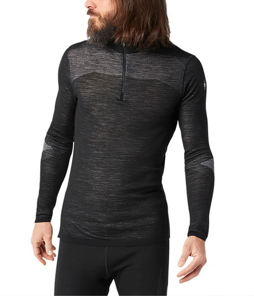 Mens Intraknit Thermal Merino Base Layer 1/4 Zip