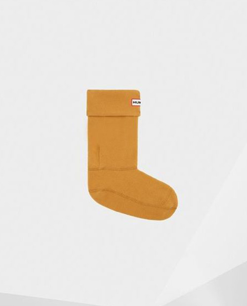 orange hunter boots short