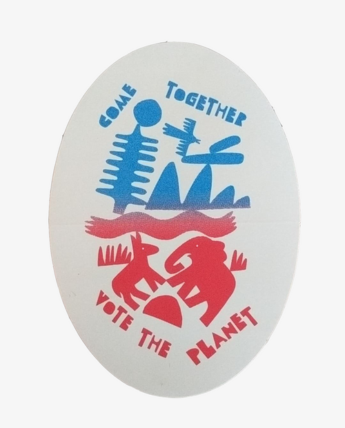 Come Together for the Planet Animal Sticker Come Together for the Planet Animal Sticker
