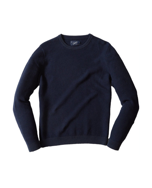 Men's Arandel Birdseye Crew - Indigo Navy Men's Arandel Birdseye Crew - Indigo Navy