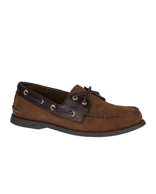 Mens AO 2-Eye Boat Shoe Brown Mens AO 2-Eye Boat Shoe Brown