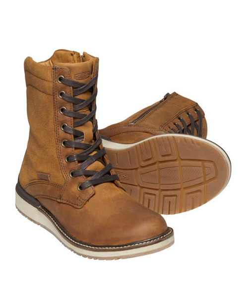 Women's Bailey Lace Boot - COGNAC Women's Bailey Lace Boot - COGNAC