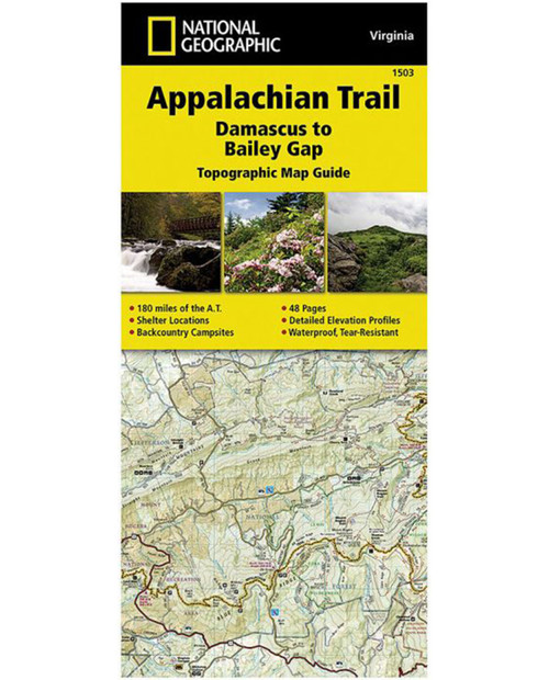 Appalachian Trail Map Guide - Bailey Gap
