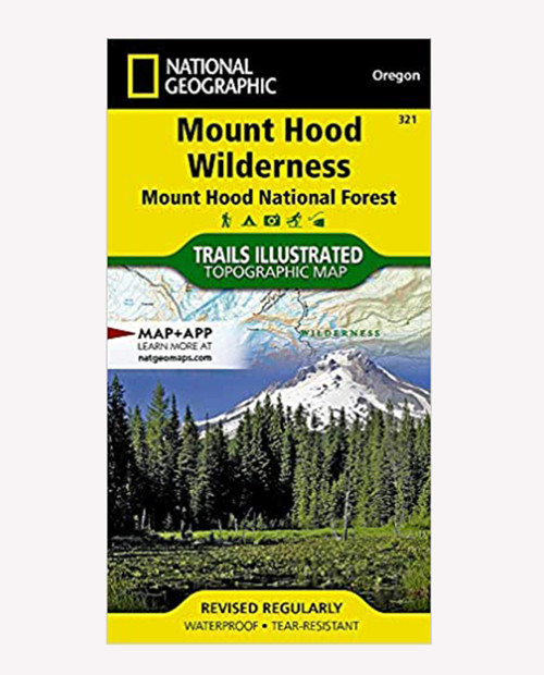 NATIONAL GEO MAPS Mount Hood Wilderness #321