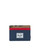 HERSCHEL Charlie RFID Wallet in Navy/Red/Woodland Camo