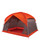 BIG AGNES Dog House 6 in Orange/Taupe/Eggplant