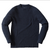 Mens New Spencer Waffle Crew in  Navy Heather 