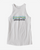 Womens Pastel P-6 Logo Organic High Neck Tank